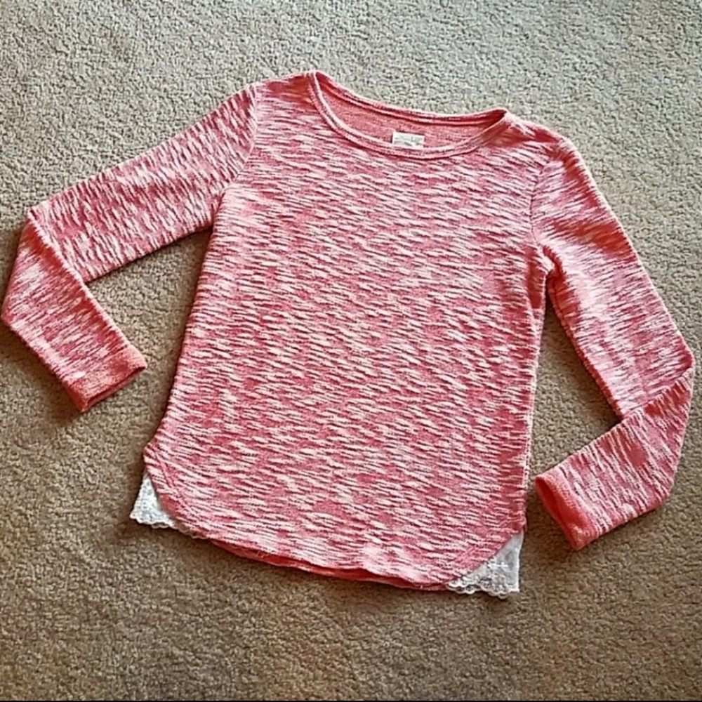 Maison Jules coral sweater